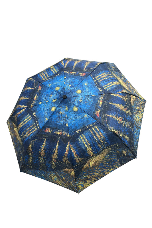 Van Gogh Starry Night Over the Rhone Umberella Foldable